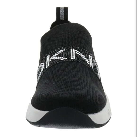 DKNY Little Girls Maddie Diamond Sneakers In Black ,Size 12 little girlW… - Picture 4 of 11